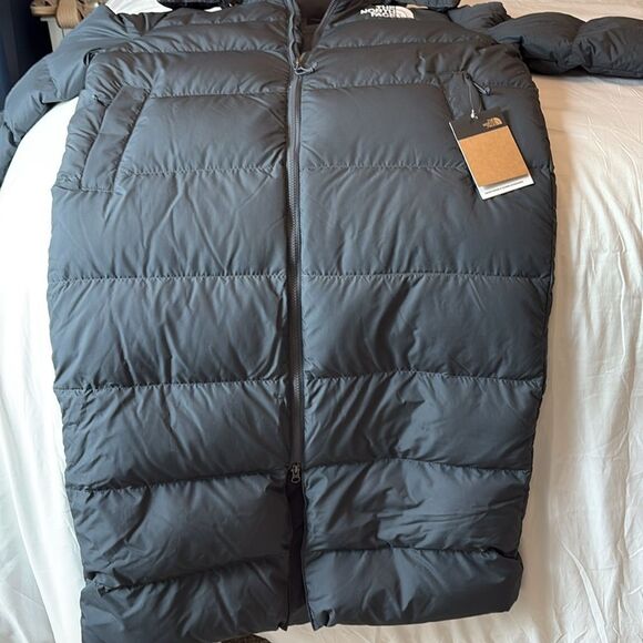 The North Face Triple C Parka Hood 550 Down Vanadis Grey NWT same day ship $350 - Picture 10 of 10